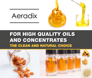 Cannabis concentrates with food grade ethanol