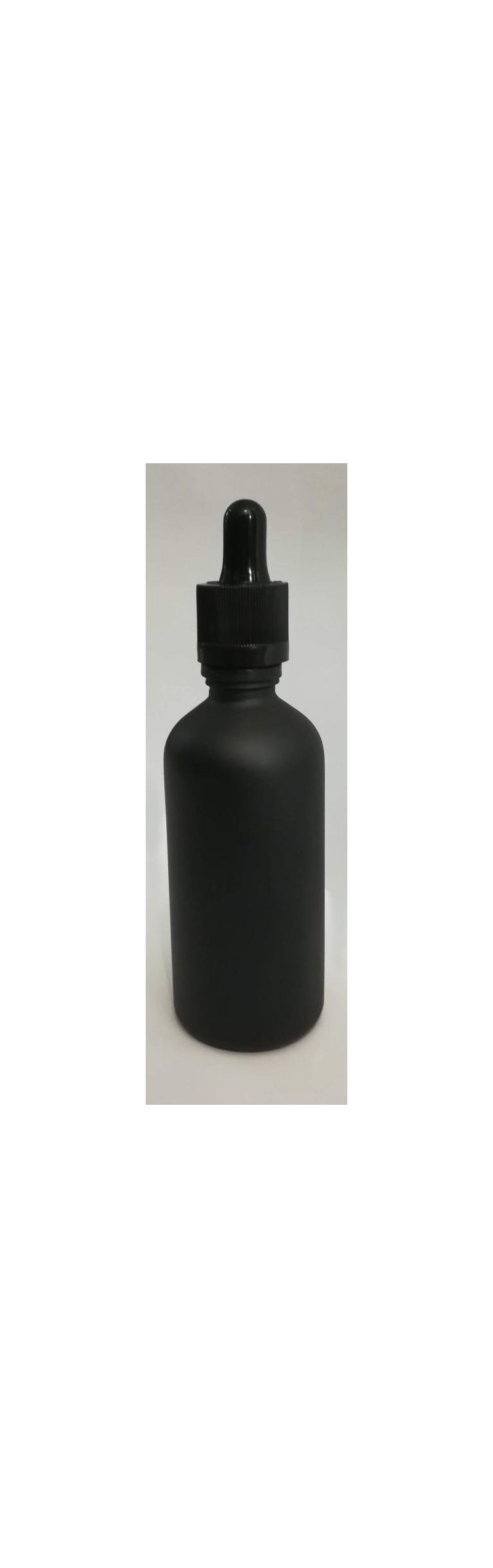 3050100ml Matte Black Bottles